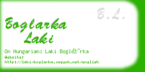 boglarka laki business card